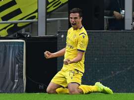 Verre scored one of the goals in Verona's three goal fight back against Torino. AFP