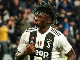 La Juve prépare un nouveau contrat à Moise Kean. AFP