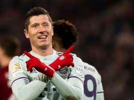 Lewandowski fait partie des joueurs choisis. AFP