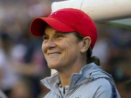 Jill Ellis would like to try her hand coaching a men's team. AFP