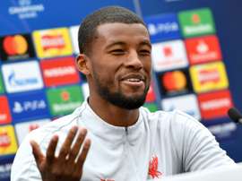 Wijnaldum huyó de favoritismos. AFP