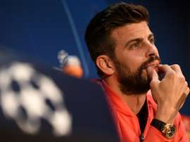 Piqué a raconté son premier jour à Manchester. AFP