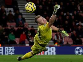 Bournemouth GK Aaron Ramsdale may have got COVID-19 while shopping. AFP