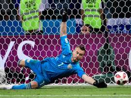 Akinfeev was key in Russia's 2018 World Cup run. AFP