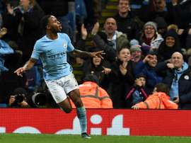 Sterling deu a vitória ao City. EFE