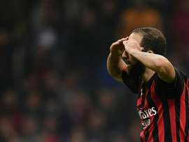 Higuaín volvió a marcar. AFP