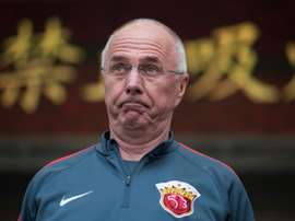 Sven-Goran Eriksson was last in charge of Shenzen F.C. in China. AFP