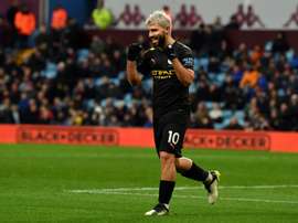 Record breaker Aguero will 'die scoring goals', says Guardiola. AFP