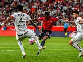 Mothiba is now a Strasbourg player. AFP