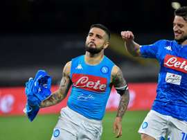 Insigne elogia Messi. AFP