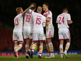 Berra is a Scotland international. AFP