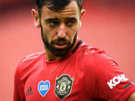 Bruno Fernandes has been a key player for Man Utd since his arrival. AFP