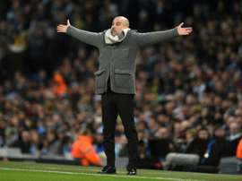 Guardiola has previously expressed his support for VAR. AFP