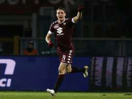 Belotti susciterait les convoitises de l'Atlético, Séville et Valence. AFP