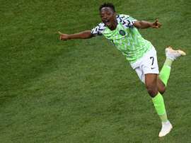Ahmed Musa was a key part of Nigeria's World Cup squad. AFP