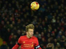 Lucas Leiva has spent the last decade at Anfield. AFP