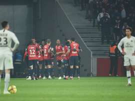 PSG could've won the title this weekend, but instead they lost 5-1 to Lille. AFP