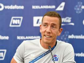 Halldorsson jouera les deux prochaines saisons en Azerbaïdjan. AFP