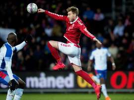 Nicklas Bendtner was allegedly involved in the incident on Sunday morning. AFP