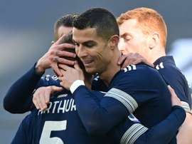 Ronaldo si concede un pasto libero. AFP