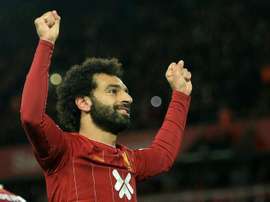 Salah could miss the match. AFP