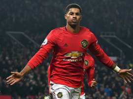 Rashford targets rapid return to fitness after back injury. AFP