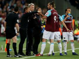 Moyes et deux joueurs de West Ham positifs à la Covid. AFP