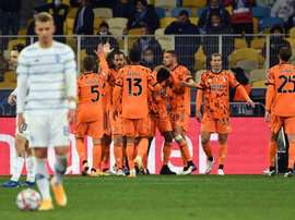 Juventus won 2-0. AFP