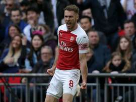 Ramsey's opening goal set the precedent for Arsenal. AFP