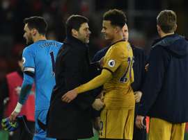 Alli was full of praise for youngster Kyle Walker-Peters. AFP