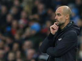 Teste de Pep: os sete jogadores que jogam pela vaga no clube. AFP