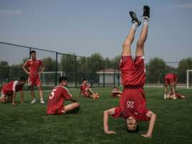 Pyongyang International Football School opened in 2013 and the coach insists the skys the limit