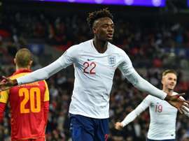 Abraham says England can go all the way at Euro 2020. AFP
