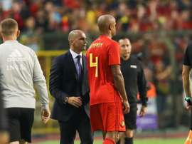 Kompany picked up an injury in the warm up games. AFP