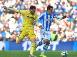 Oyarzabal urges Real Sociedad to give surprise season a final flourish. AFP