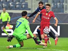Diogo Jota is making an impression at Liverpool. AFP