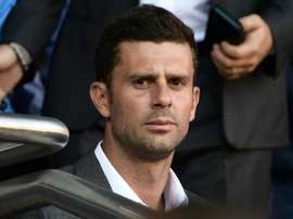 Thiago Motta en danger contre l'Inter Milan. AFP