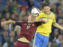 Suecia incluye al 'tocado' Ekdal en lista definitiva para la Eurocopa. AFP