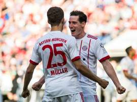 Bayern Munich's Germany midfielder Sebastian Rudy. AFP