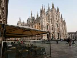Coronavirus forces fan ban at Italian football games. AFP
