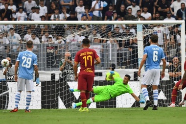 Le probabili formazioni di Lazio-Roma. AFP