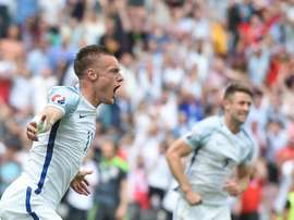 Gareth Southgate could once again call up Jamie Vardy. AFP