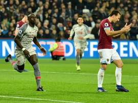 Premier League: prováveis escalações de Liverpool e West Ham. AFP