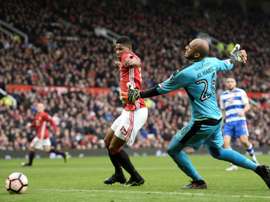 Al Habsi has been announced as new Al Halil goalkeeper. AFP