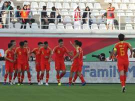 China saved by goalie howler in narrow win over Kyrgyzstan. AFP