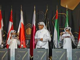 The Gulf of Nations draw took place on Monday. AFP