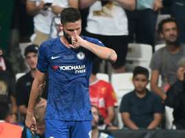 Giroud asked to speak to Lampard or leave. AFP