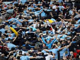 Los 'citizens' criticaron la sanción de la UEFA. AFP/Archivo