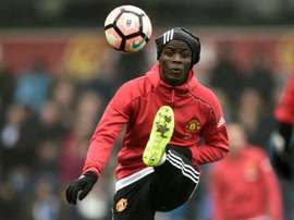 Le geste classe de MU. AFP