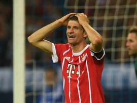 Hertha e Bayern empataram a duas bolas. AFP